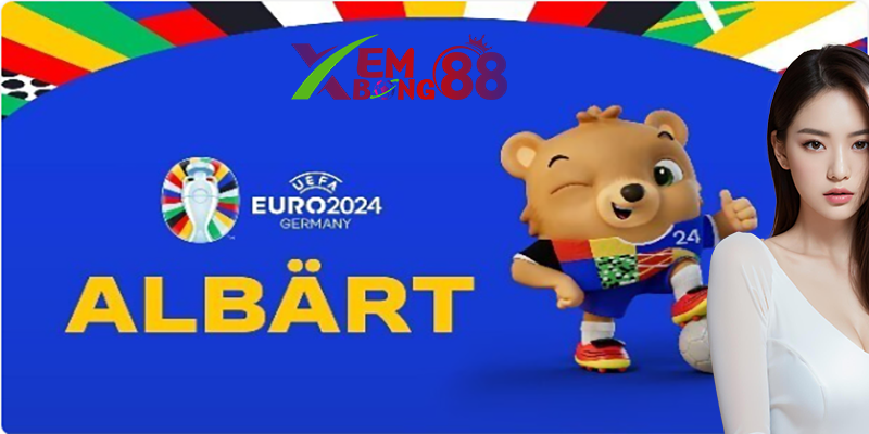 Hình Ảnh Linh Vật Euro 2024 - Albärt | Không chỉ là gấu bông
